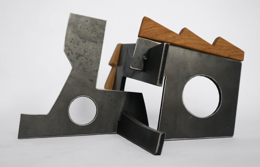 Sculpture by Fitzhugh Karol titled "Brooklyn Combination 15.2021" - 2.