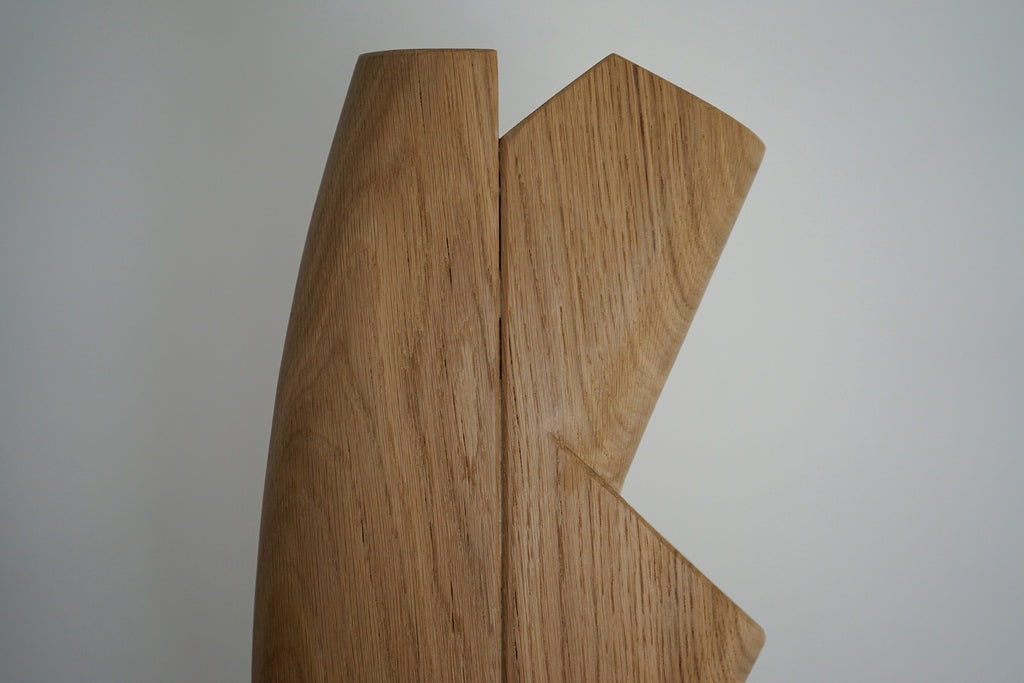 Sculpture by Fitzhugh Karol titled "Foothold III" - 4.