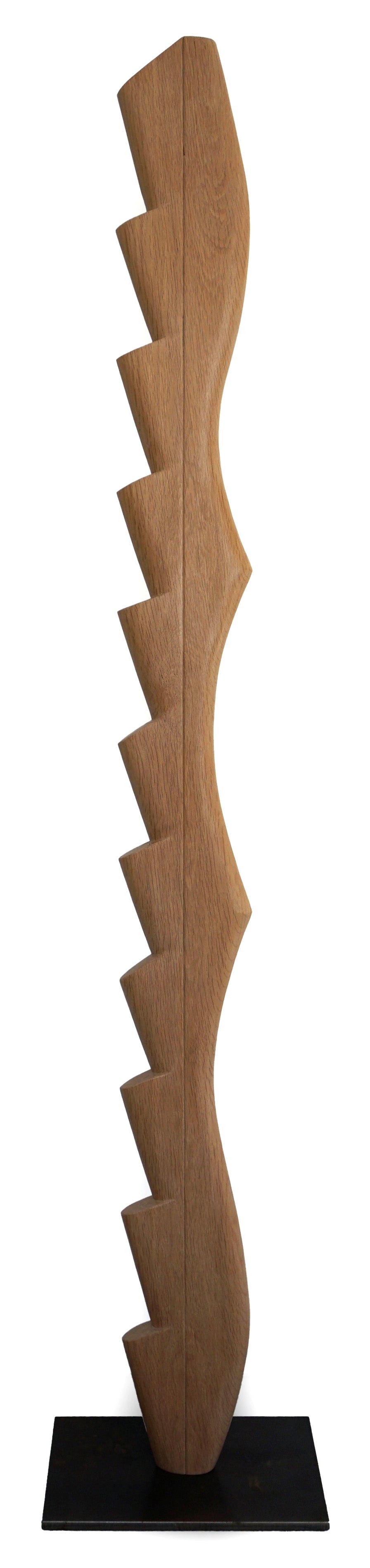 Sculpture by Fitzhugh Karol titled "Foothold IV" - 3.