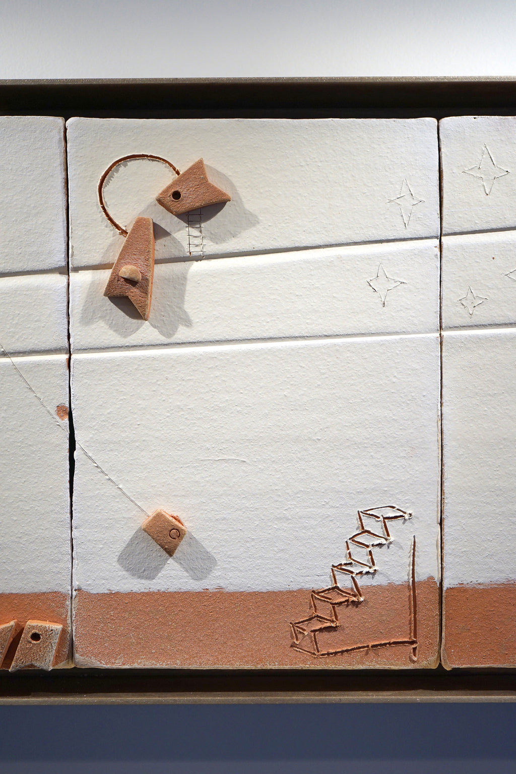 Sculpture by Fitzhugh Karol titled "Moonvies Trio" - 6.