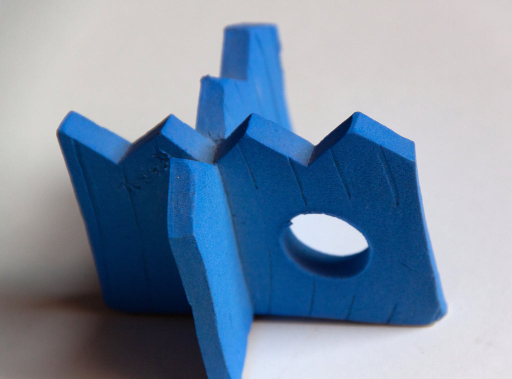 Sculpture by Fitzhugh Karol titled "Porcelain Plane III" - 6.