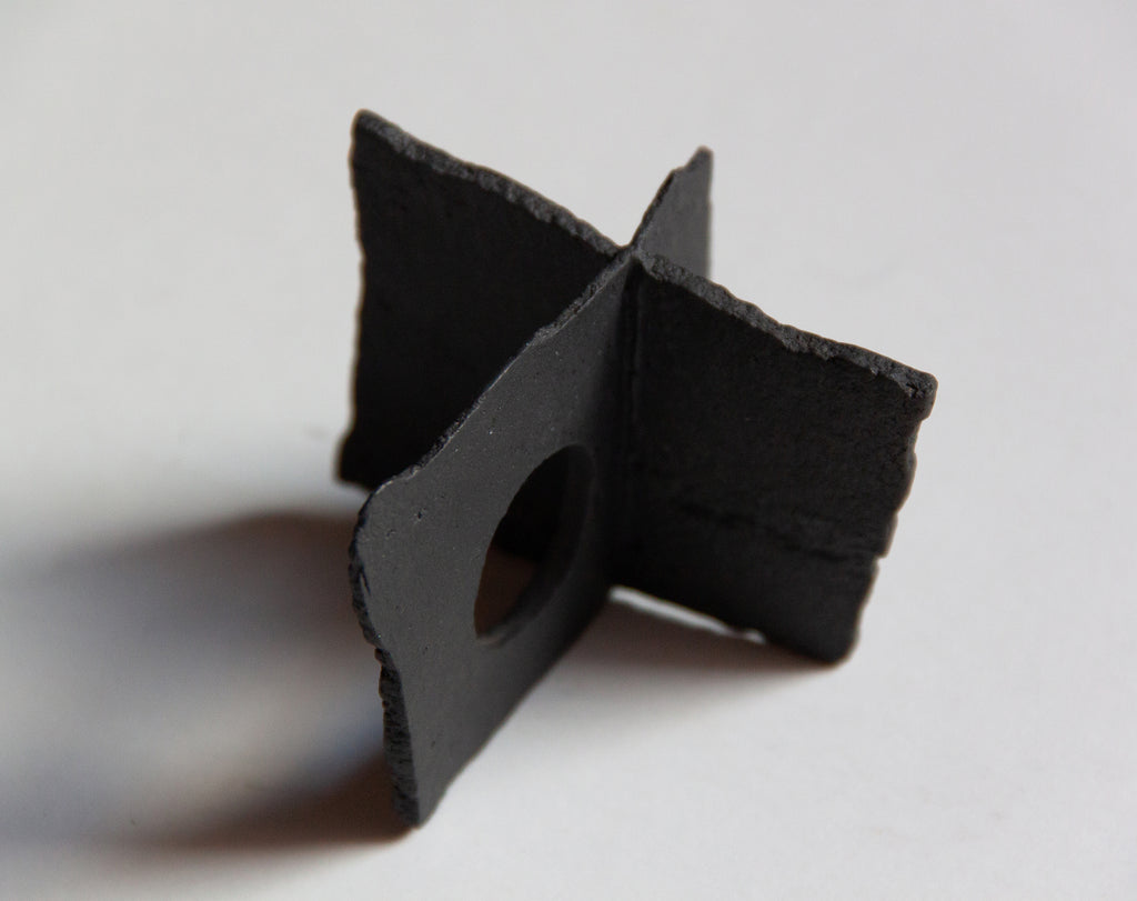 Sculpture by Fitzhugh Karol titled "Porcelain Plane IV" - 5.