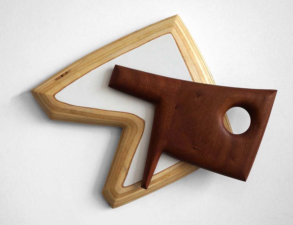 Sculpture by Fitzhugh Karol titled "Wings 15.2023" - 2.