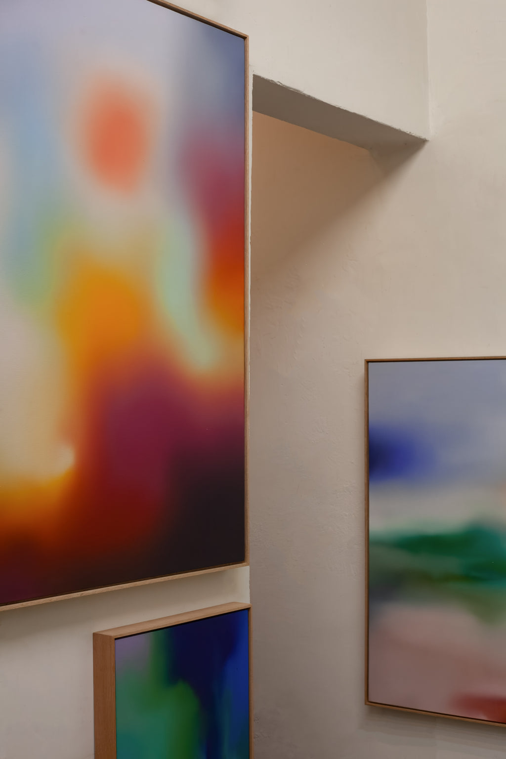 Painting by Arantxa Solis titled "Tephra" - 5.