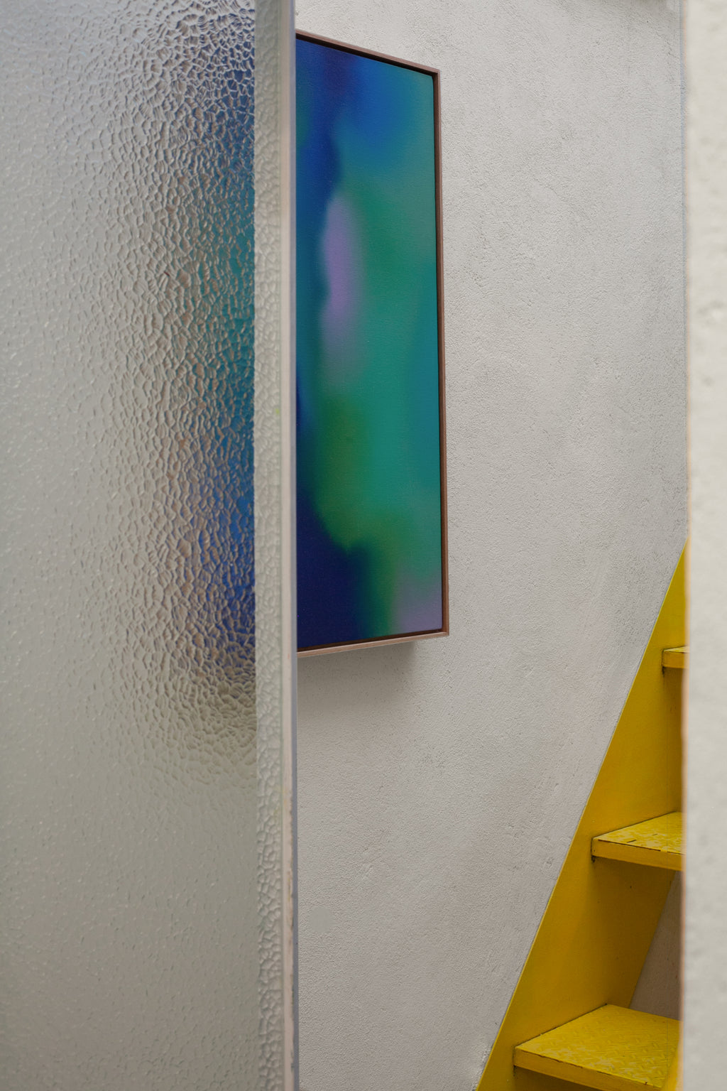 Painting by Arantxa Solis titled "Cuatro en punto" - 4.