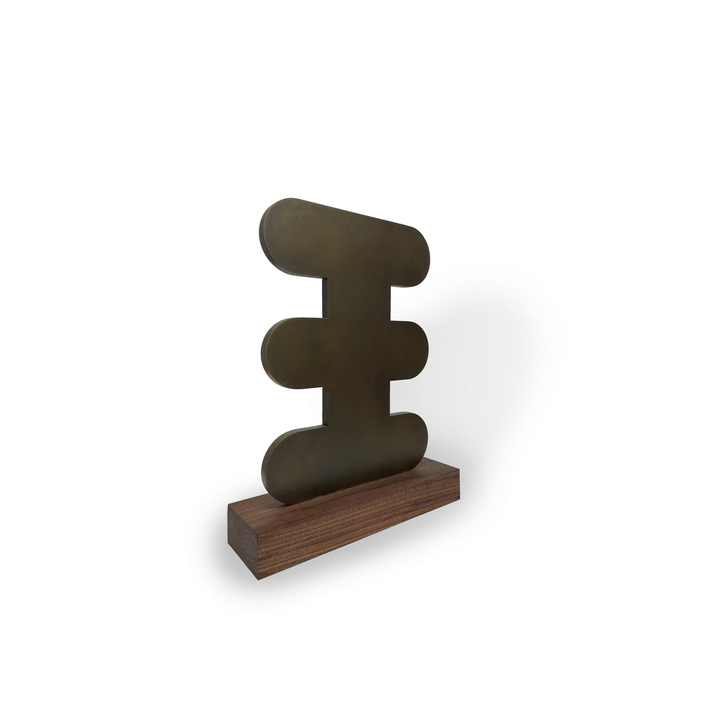 Sculpture by Dan Covert titled "Further (Maquette)" - 3.