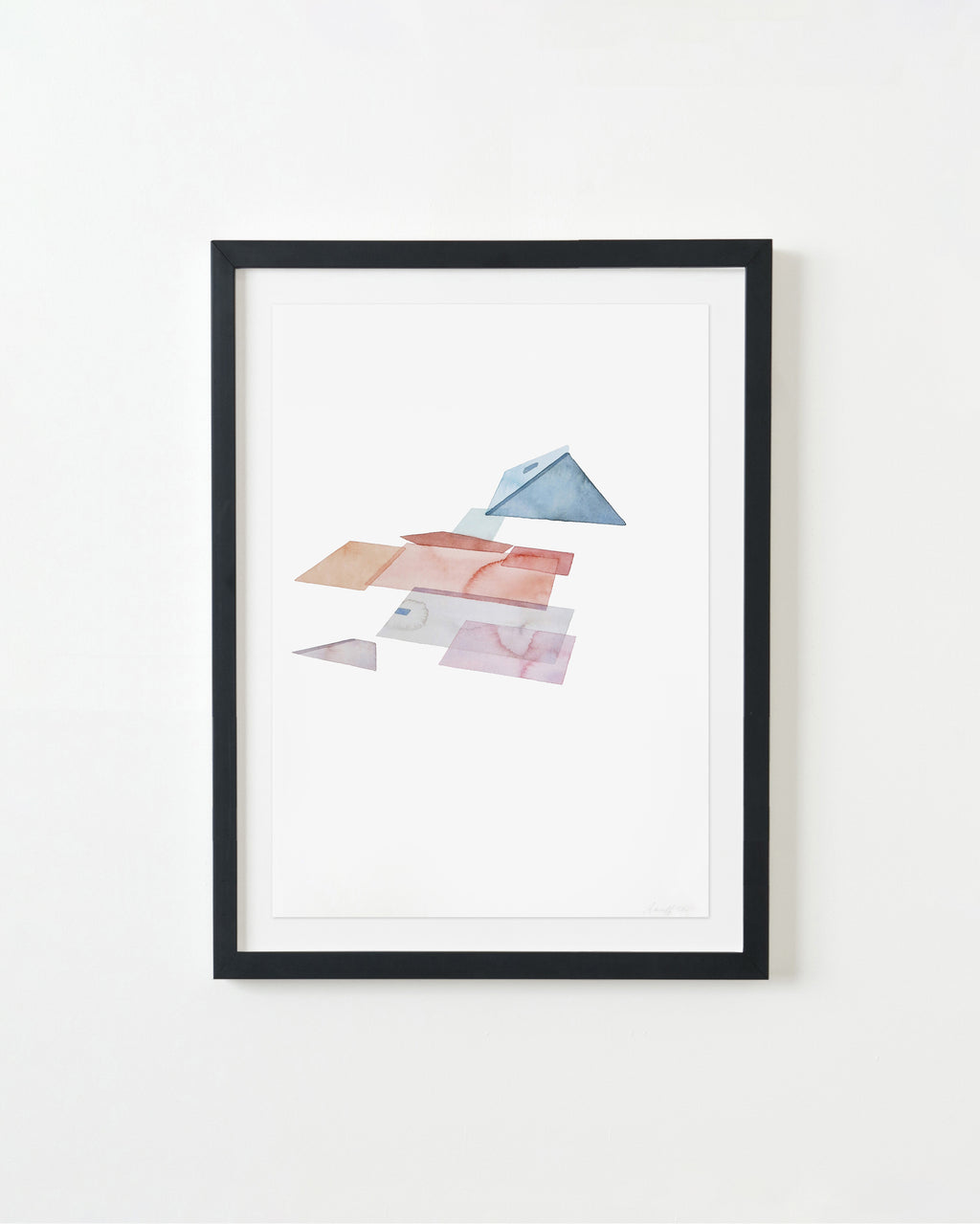 Painting by Gabrielle Raaff titled "Home Work 3" - 3.