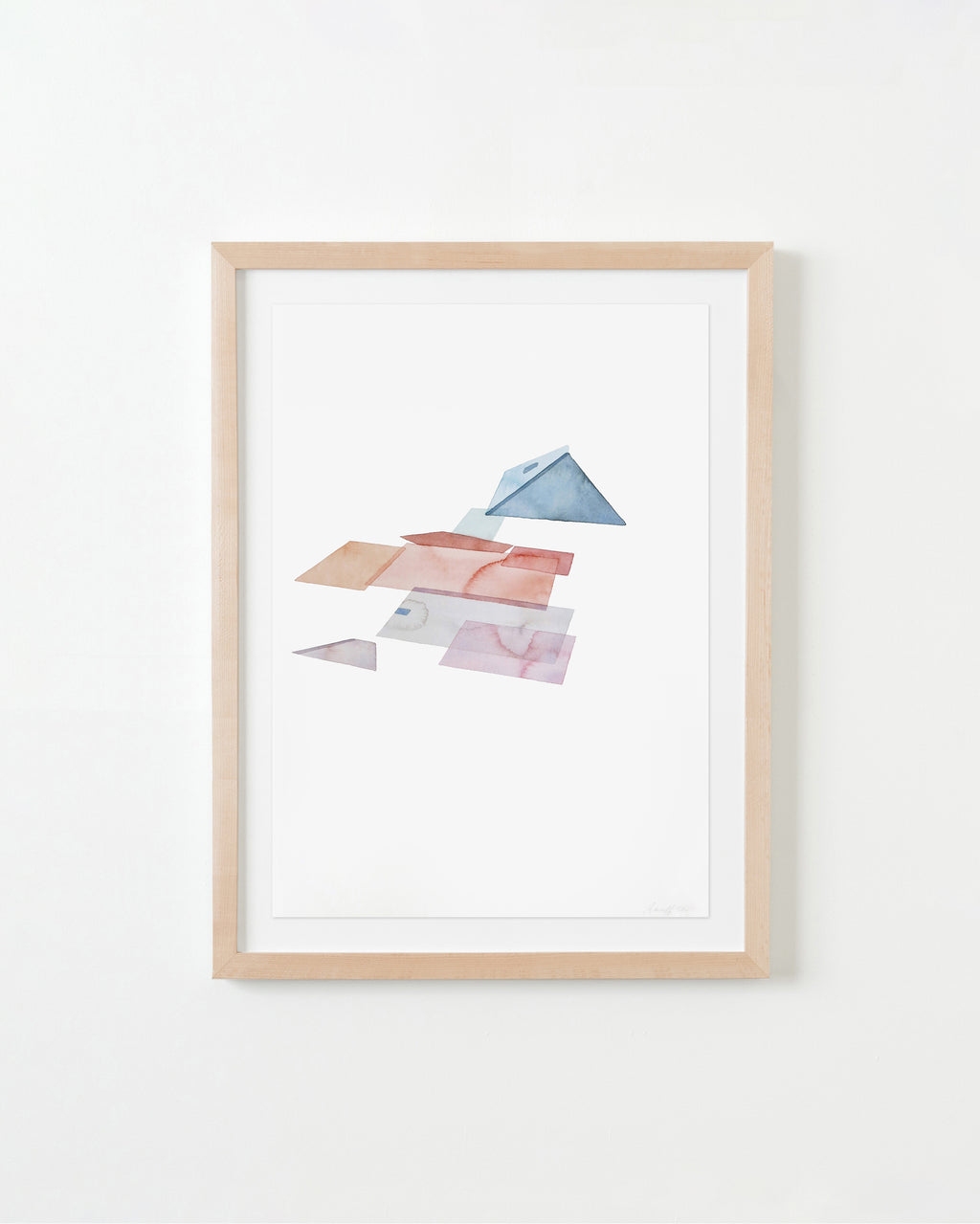 Painting by Gabrielle Raaff titled "Home Work 3" - 4.