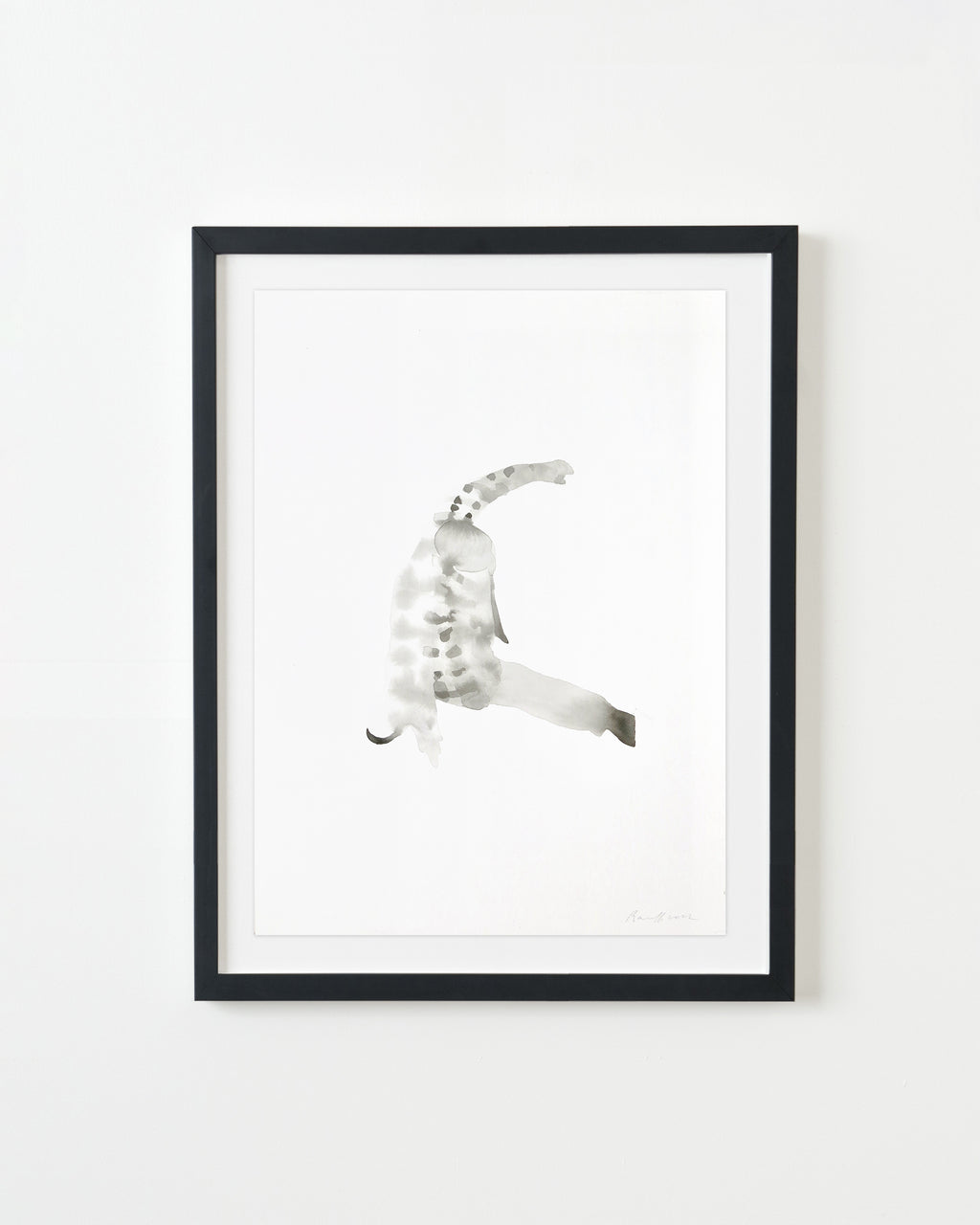 Painting by Gabrielle Raaff titled "Singular V" - 3.