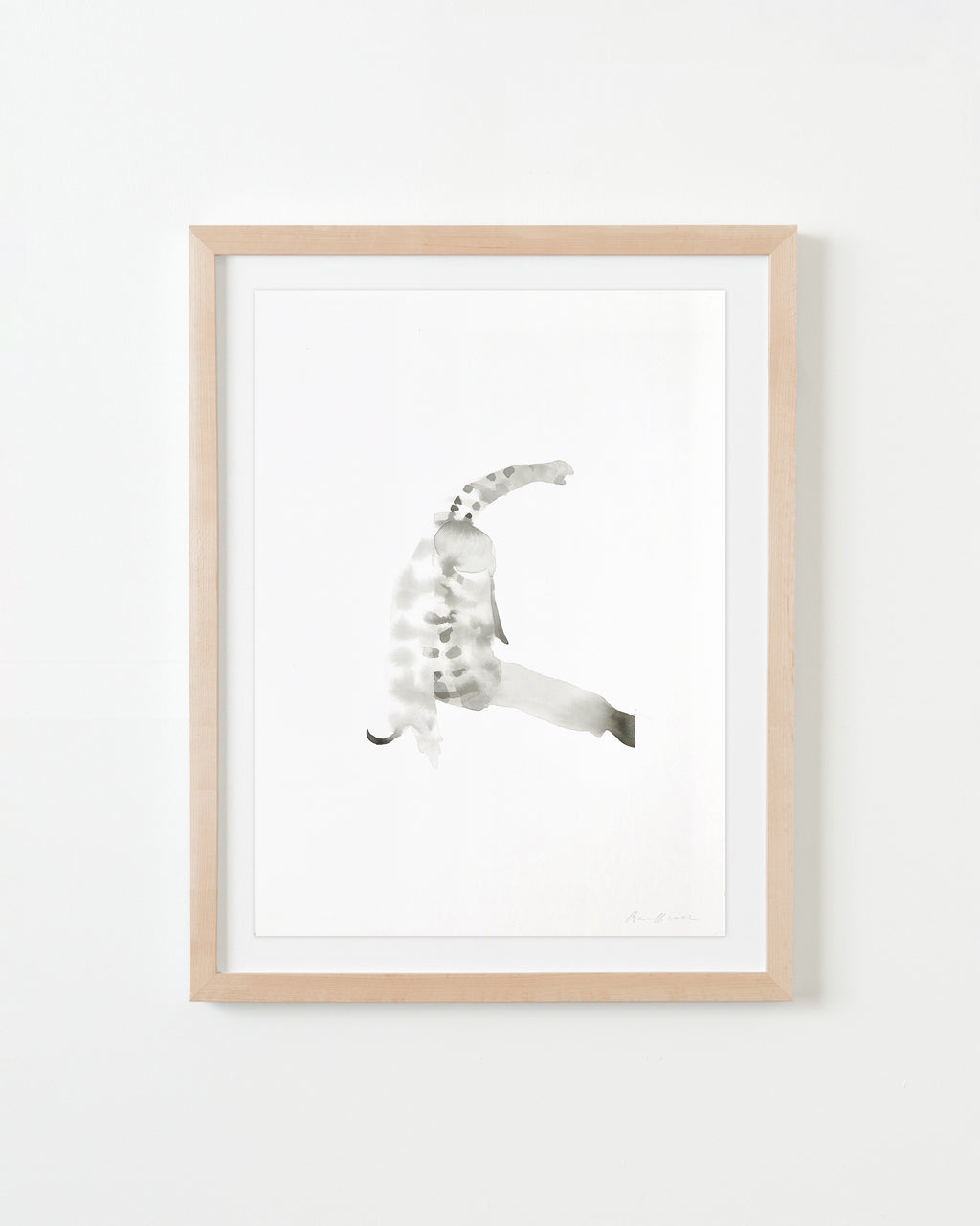 Painting by Gabrielle Raaff titled "Singular V" - 4.