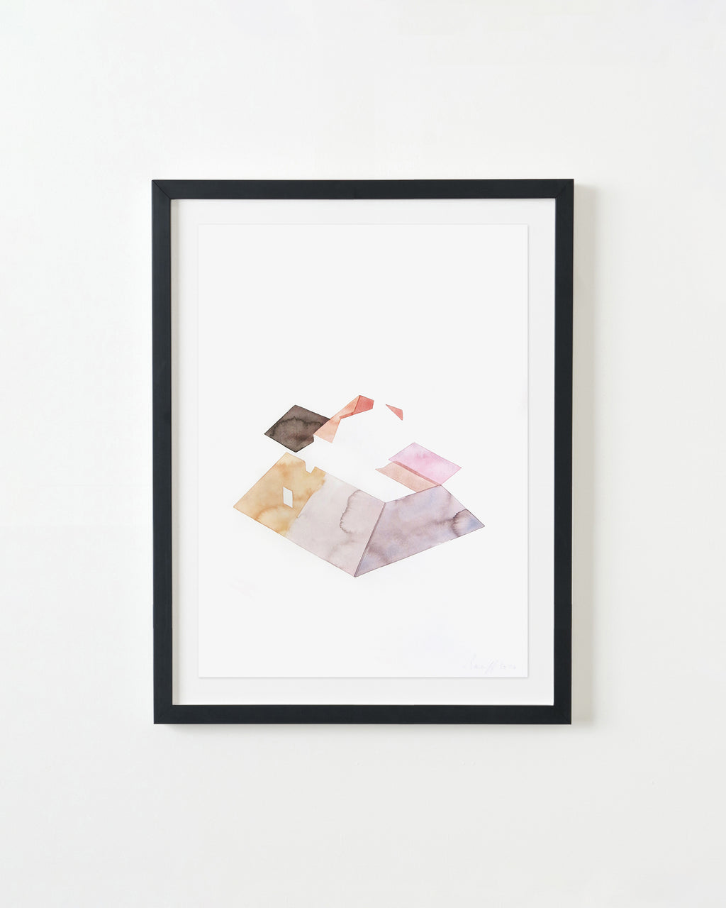 Painting by Gabrielle Raaff titled "Home Bound 3" - 3.