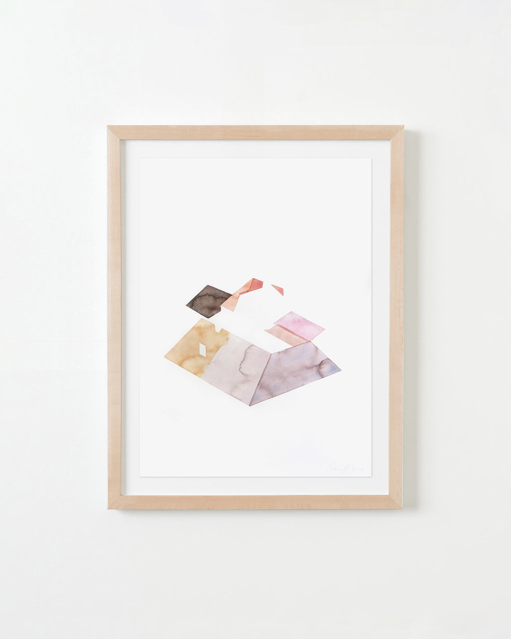 Painting by Gabrielle Raaff titled "Home Bound 3" - 4.