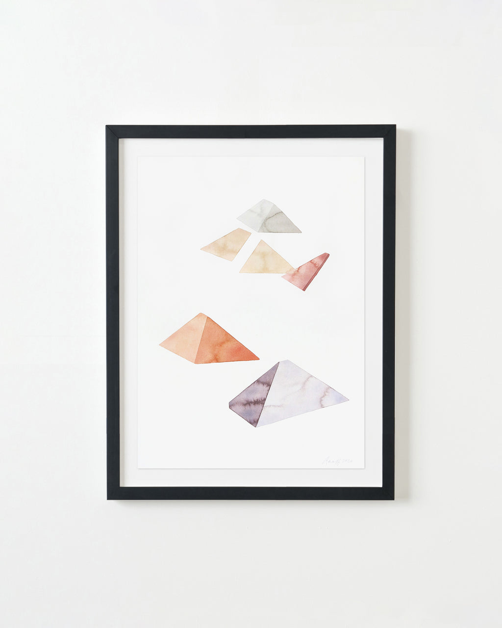 Painting by Gabrielle Raaff titled "Home Bound 4" - 3.