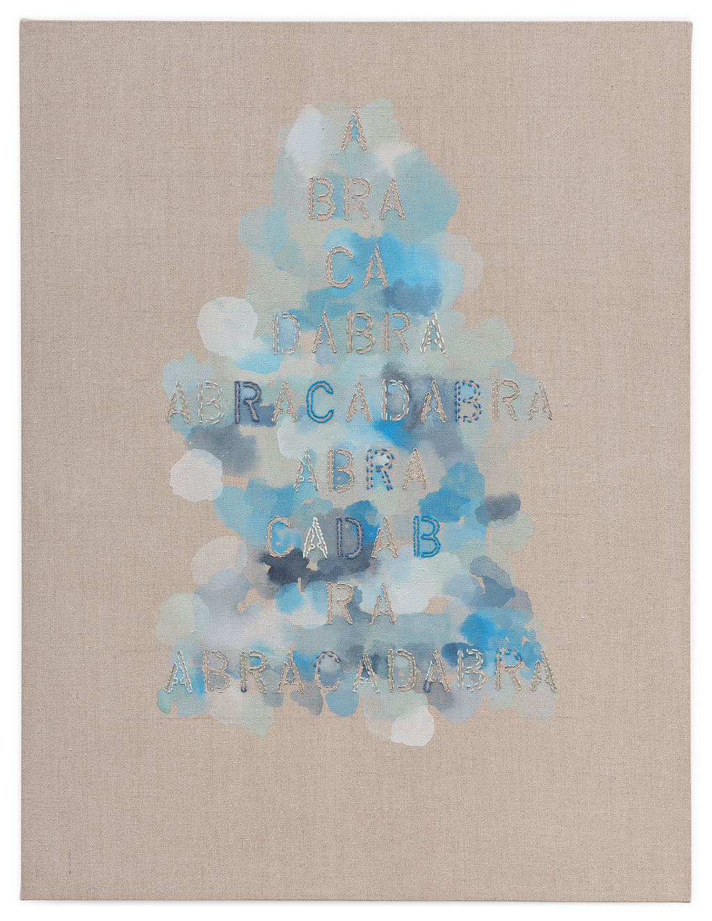 Painting by Gail Tarantino titled "A b r a c a d a b r a" - 2.