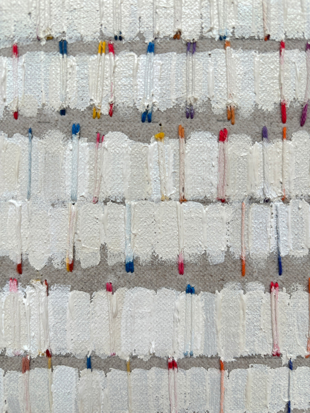 Painting by Gail Tarantino titled "February Ode to W.S. Merwin" - 3.