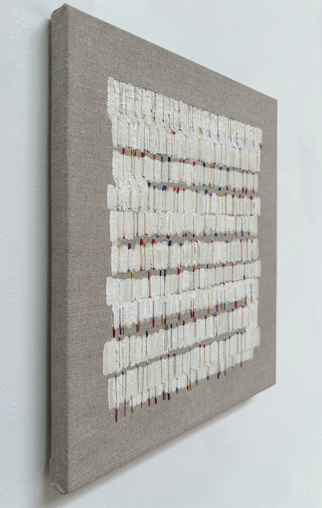 Painting by Gail Tarantino titled "February Ode to W.S. Merwin" - 4.