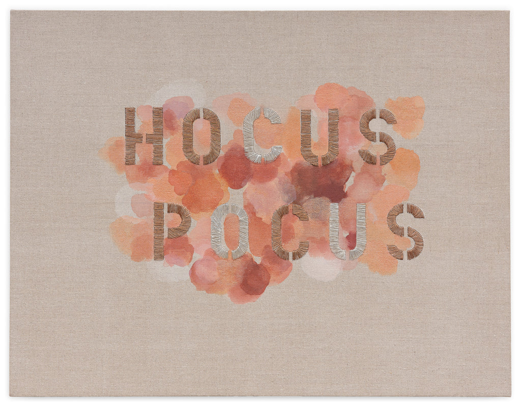 Painting by Gail Tarantino titled "H o c u s P o c u s" - 2.