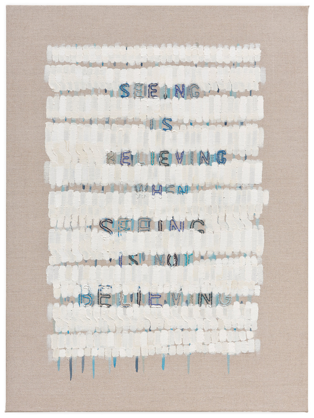 Mixed Media by Gail Tarantino titled "Seeing is Believing" - 2.
