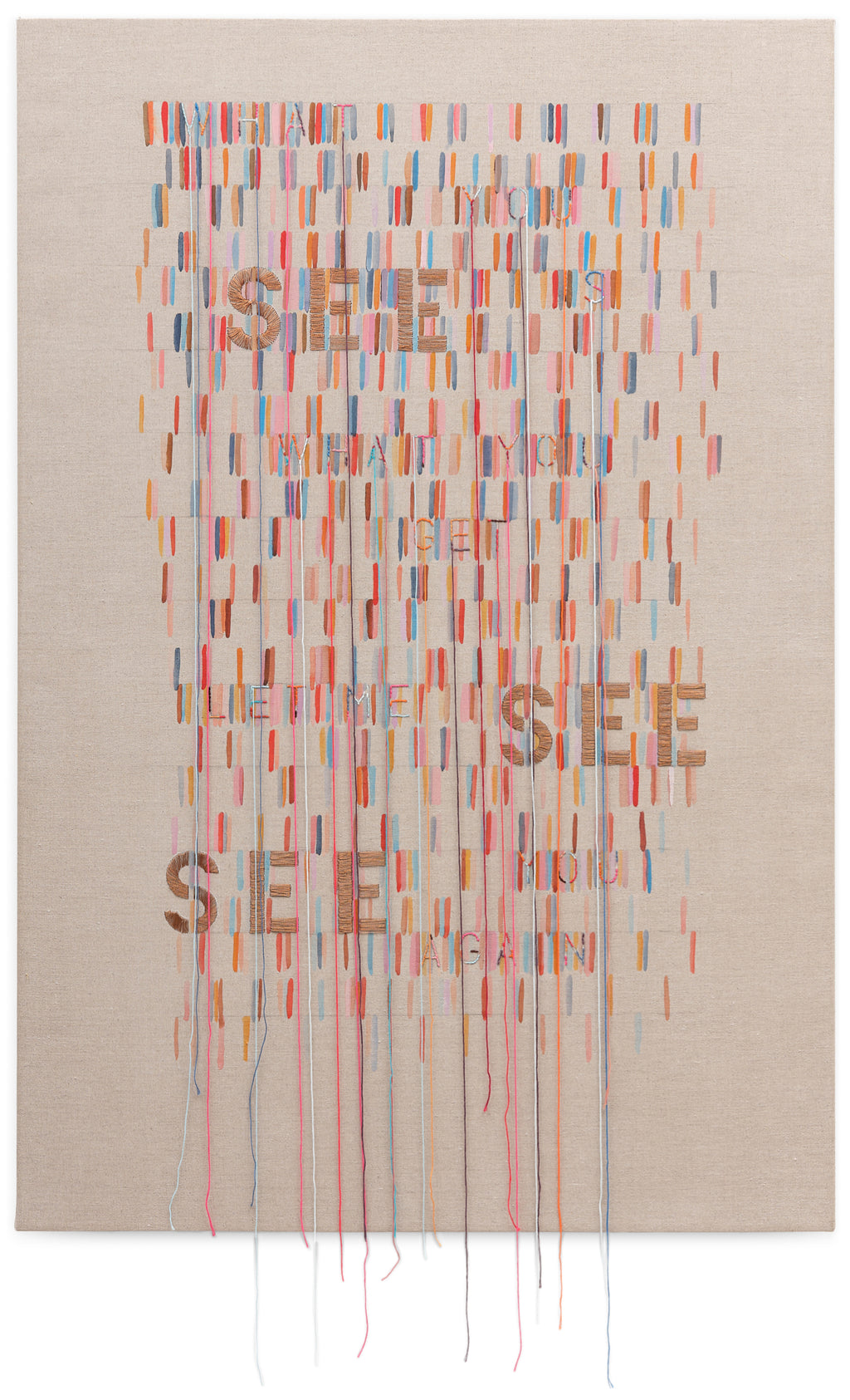 Mixed Media by Gail Tarantino titled "What You See" - 2.
