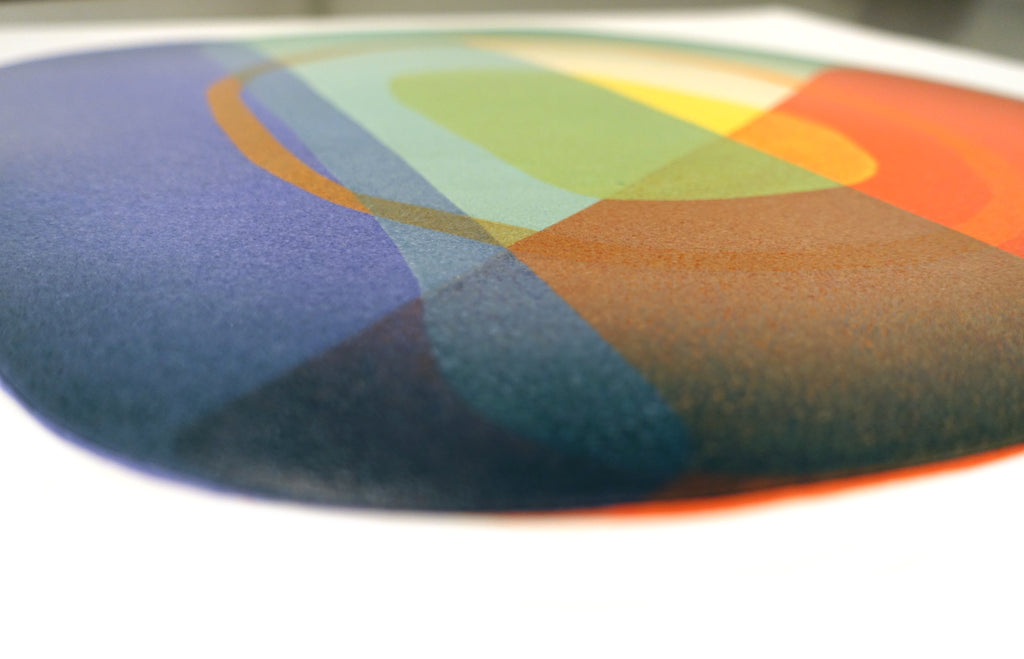 Print by Laura Berman titled "Gem G4" - 4.