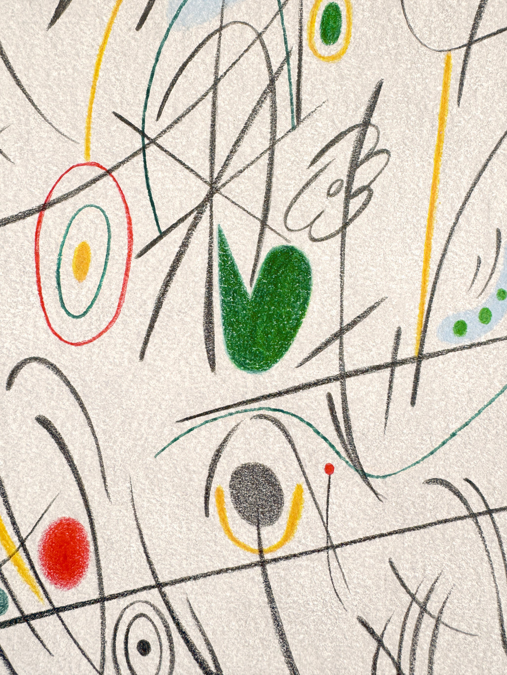 Drawing by Gizem Vural titled "Gems In The Gray" - 3.