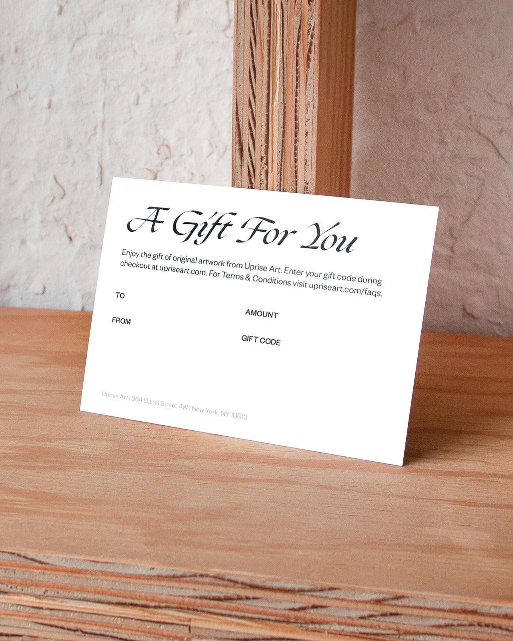 Gift Card Terms and Conditions and FAQs