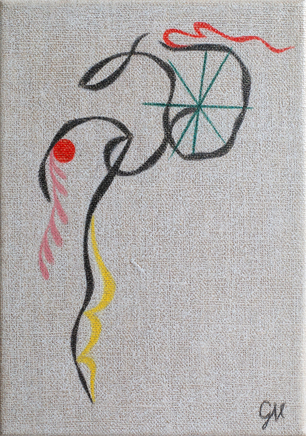 Drawing by Gizem Vural titled "Memory 10" - 2.