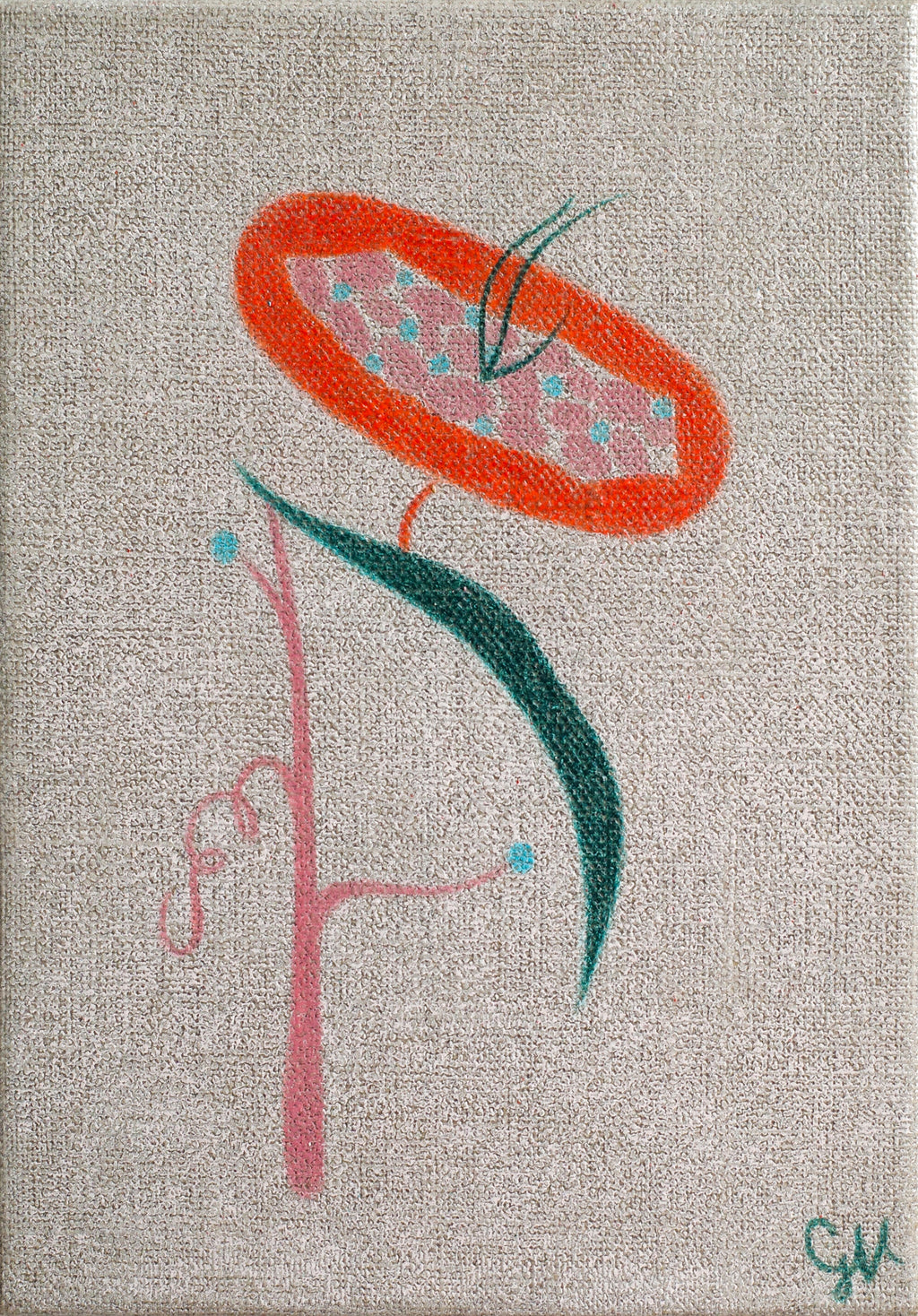 Drawing by Gizem Vural titled "Memory 7" - 2.