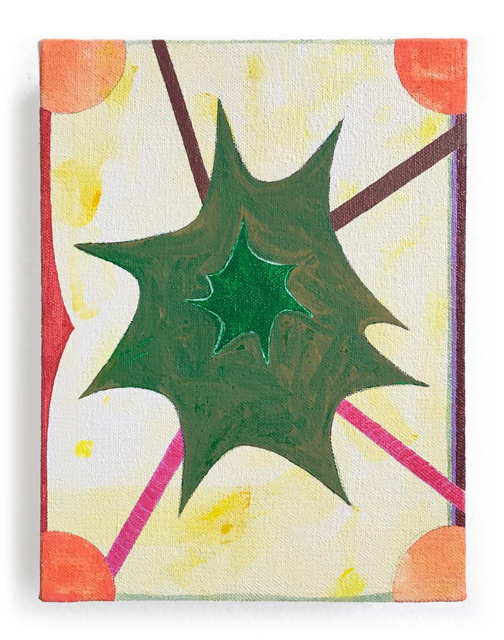 Painting by Jessica Simorte titled "Growth" - 2.