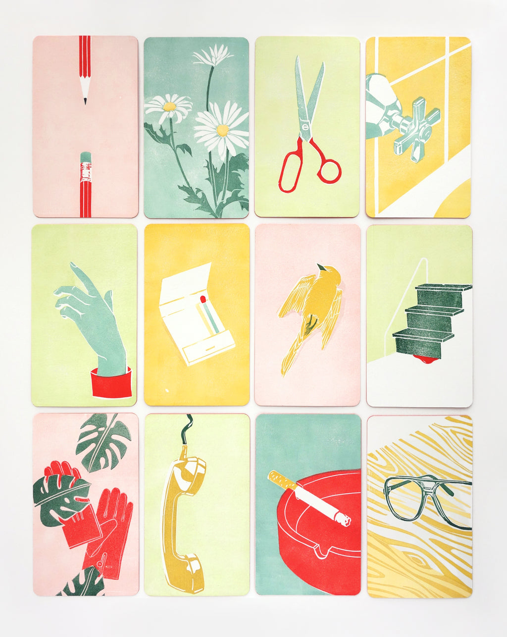 Print by Langdon Graves titled "Home Circle (Growth)" - 2.