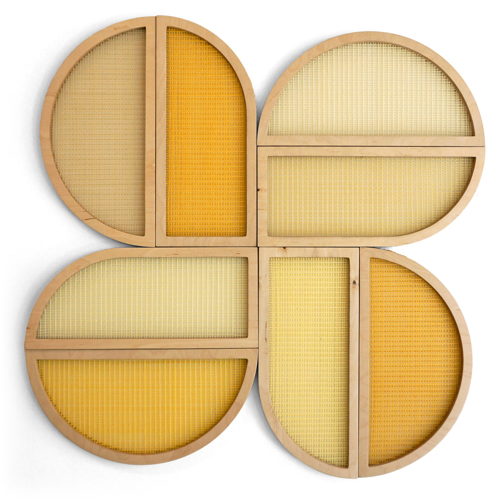 Mixed Media by Hayley Sheldon titled "Super Bloom In Yellow" - 2.