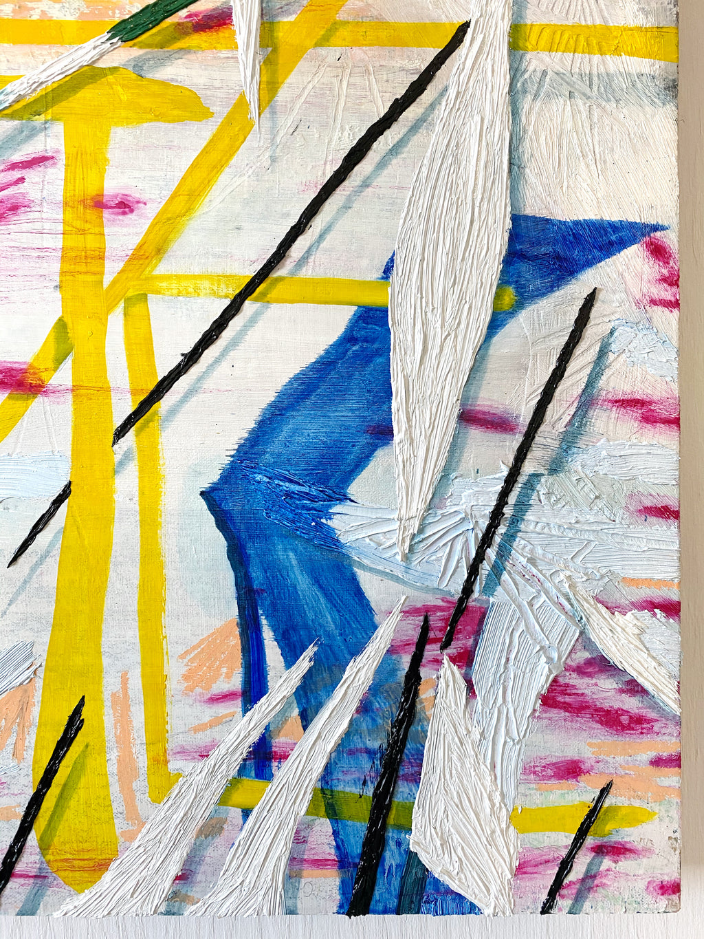 Painting by Tyler Scheidt titled "High Tide" - 3.