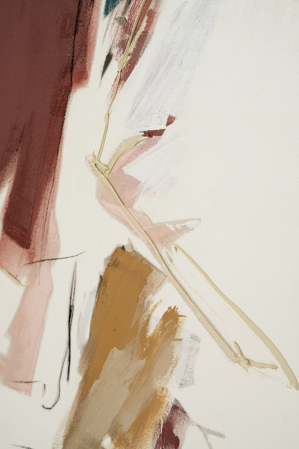 Painting by Holly Addi titled "Amouretta Miette" - 4.