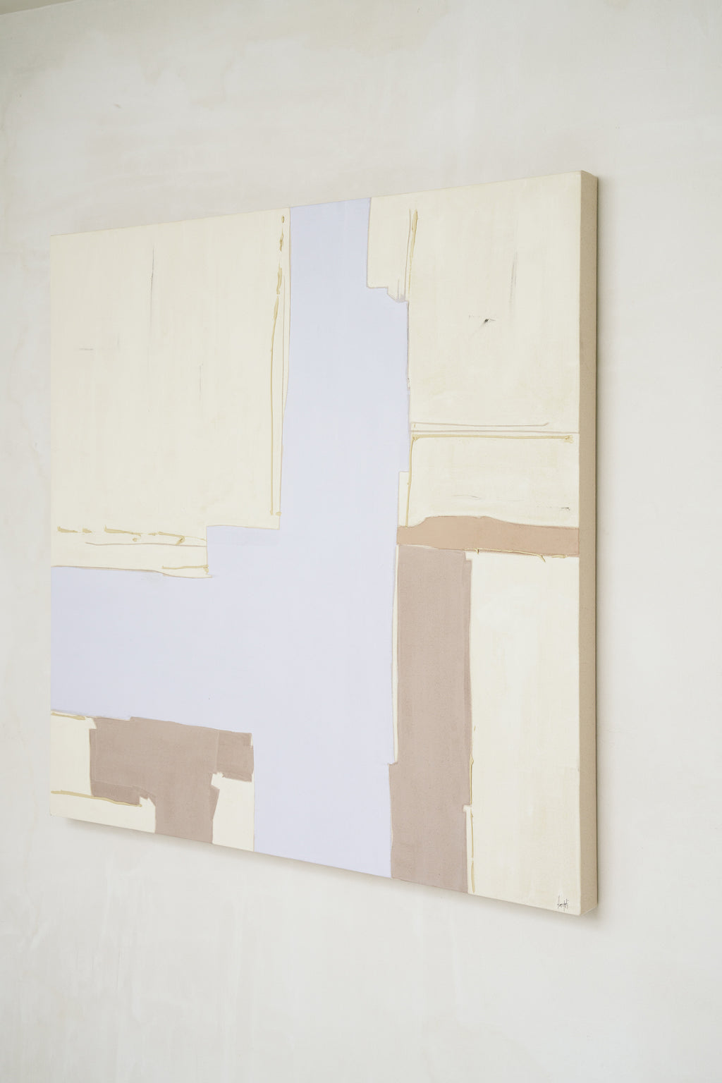 Painting by Holly Addi titled "Couer" - 5.