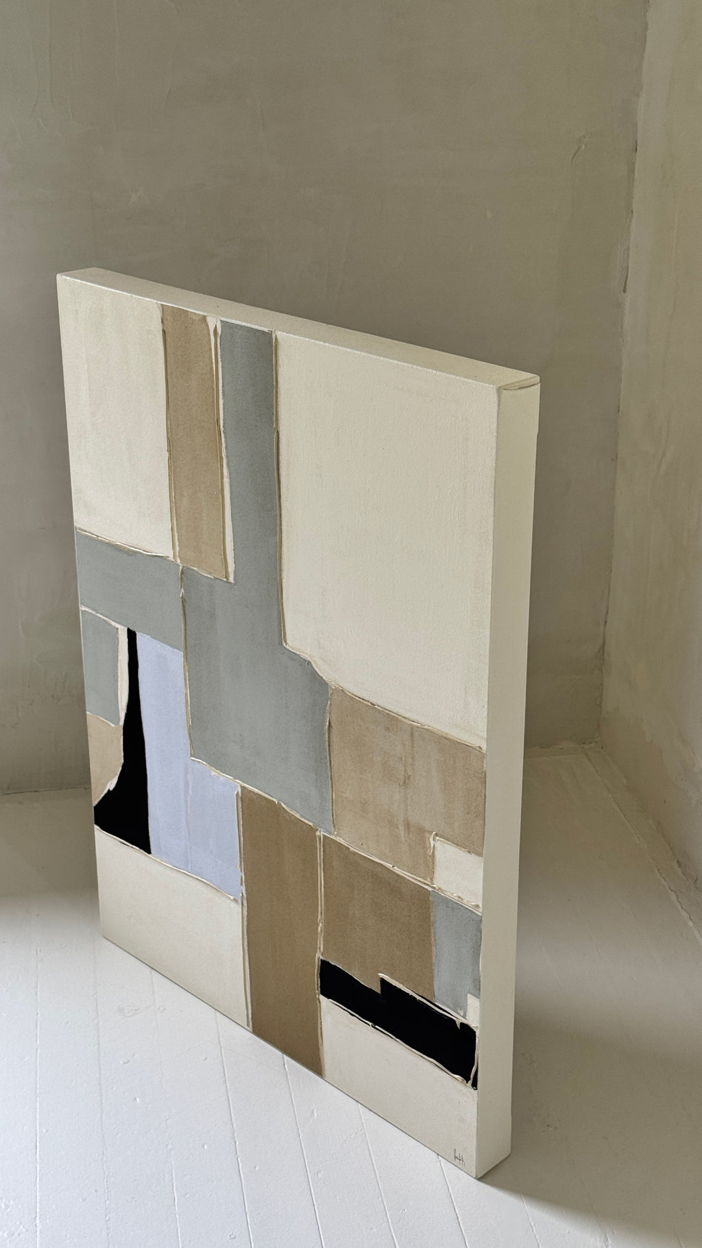 Painting by Holly Addi titled "Éclat De Été Study II" - 3.