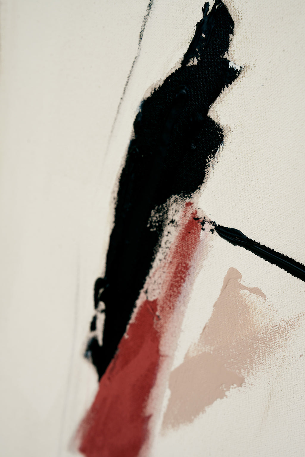 Painting by Holly Addi titled "Vivienne" - 3.