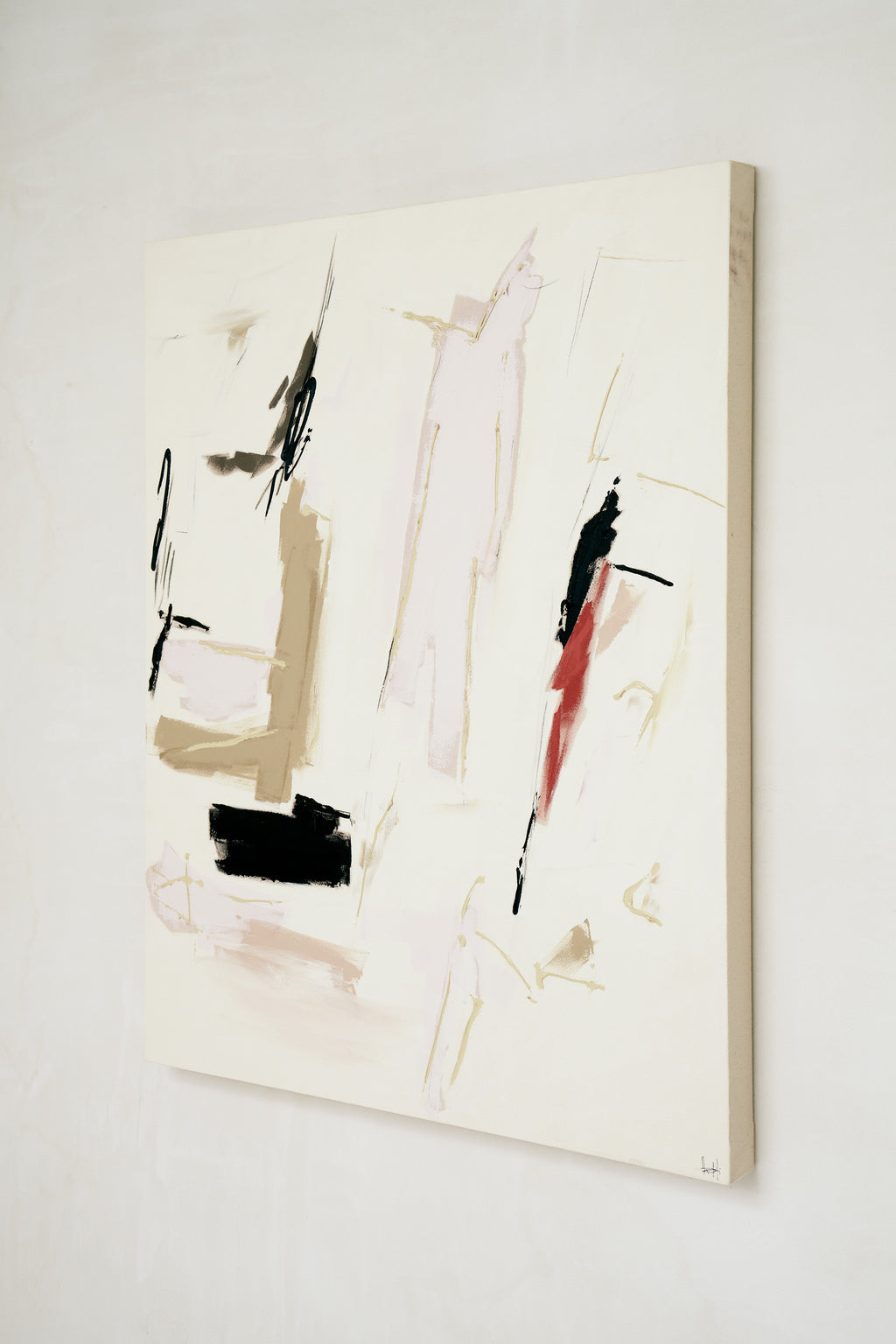 Painting by Holly Addi titled "Vivienne" - 5.