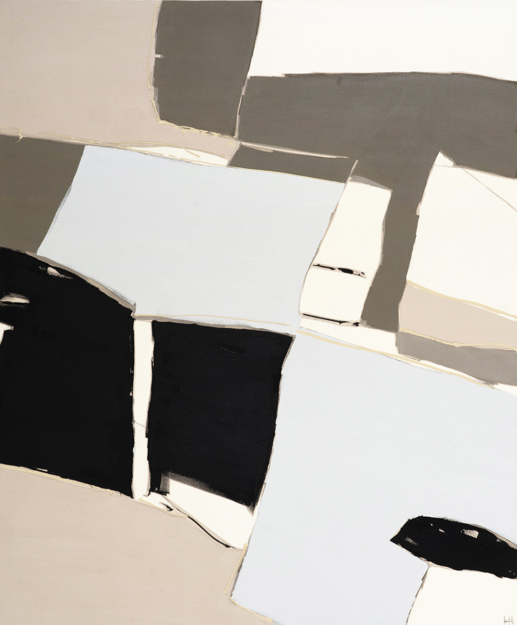 Painting by Holly Addi titled "Fergoumo" - 2.