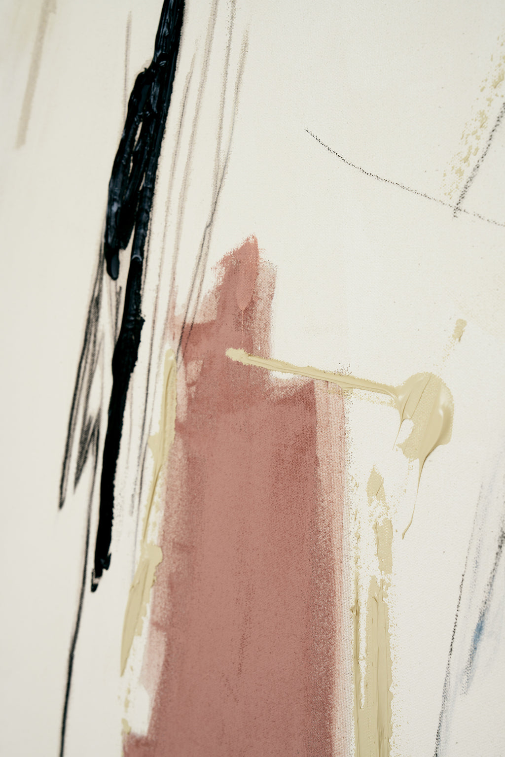 Painting by Holly Addi titled "Le Juene" - 3.