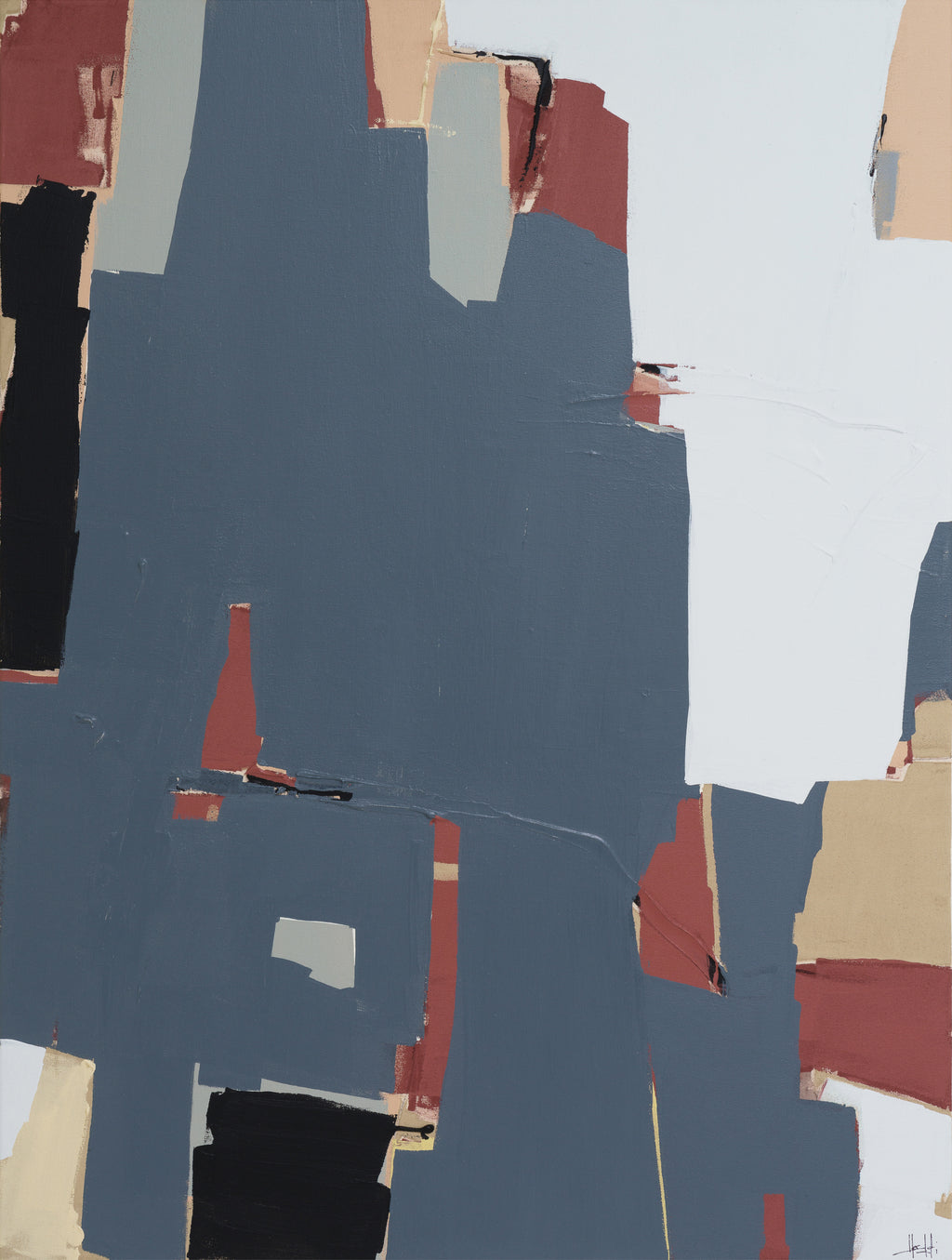 Painting by Holly Addi titled "Lenka" - 2.