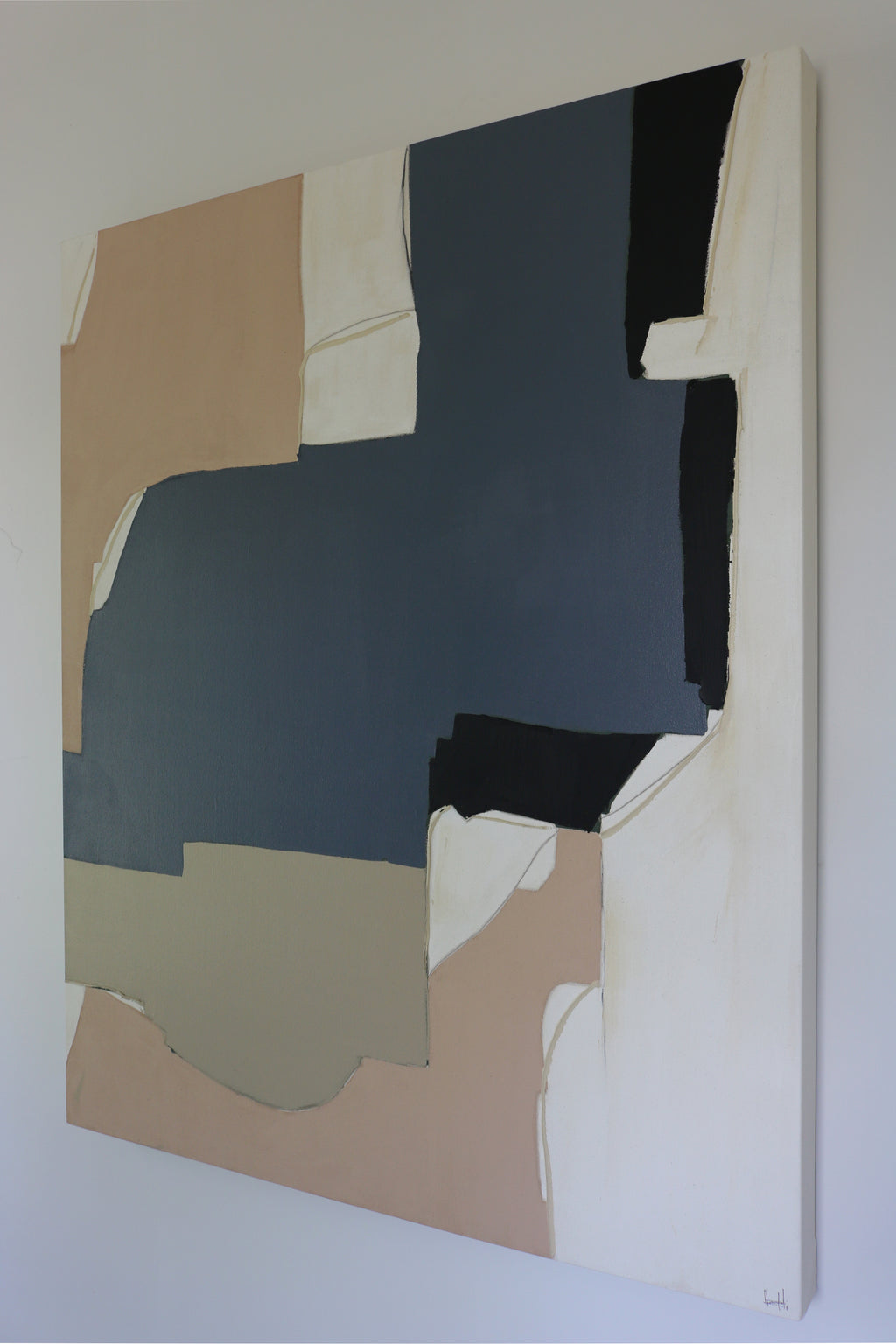 Painting by Holly Addi titled "Liema" - 3.