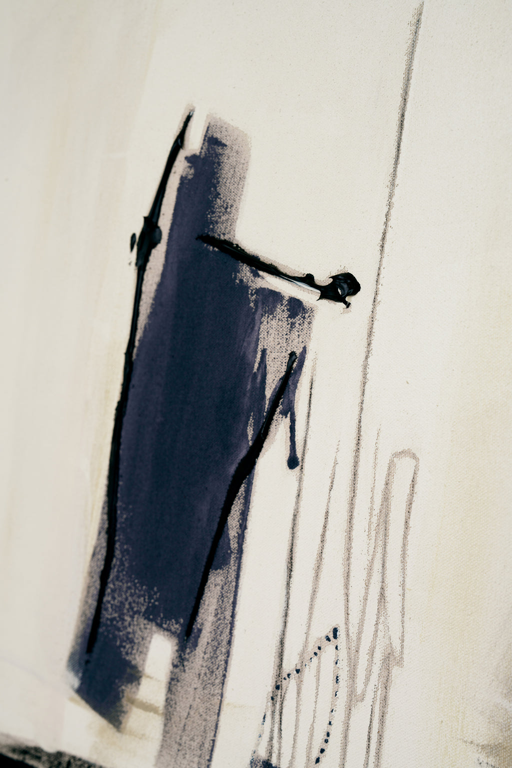 Painting by Holly Addi titled "Lueurle Mer" - 3.