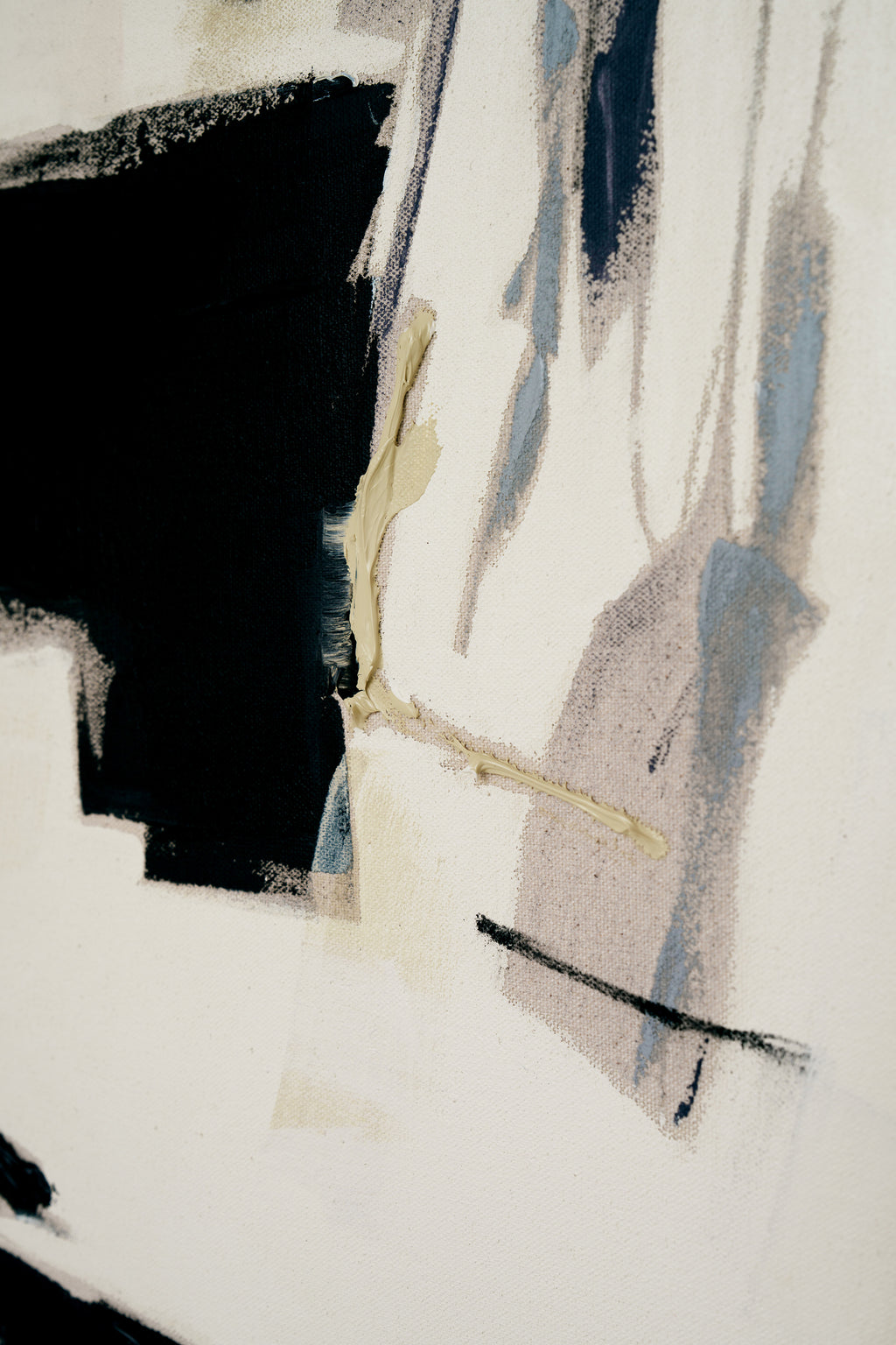 Painting by Holly Addi titled "Lueurle Mer" - 4.