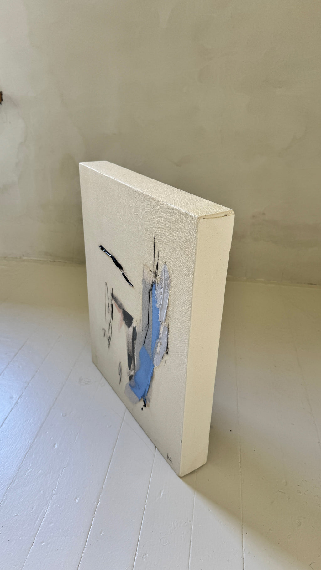 Painting by Holly Addi titled "Lumière De Été Study I" - 3.