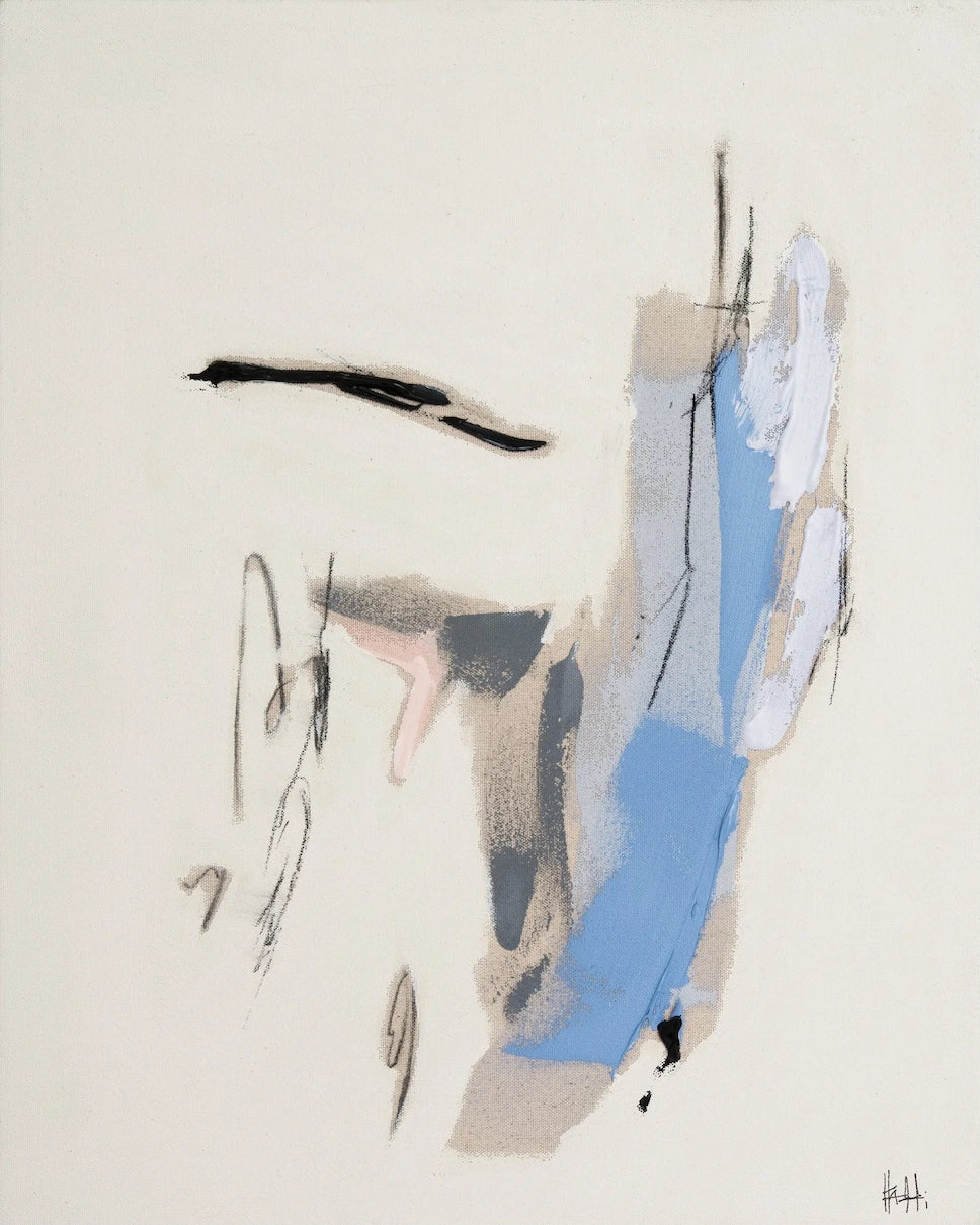 Painting by Holly Addi titled "Lumière De Été Study I" - 2.