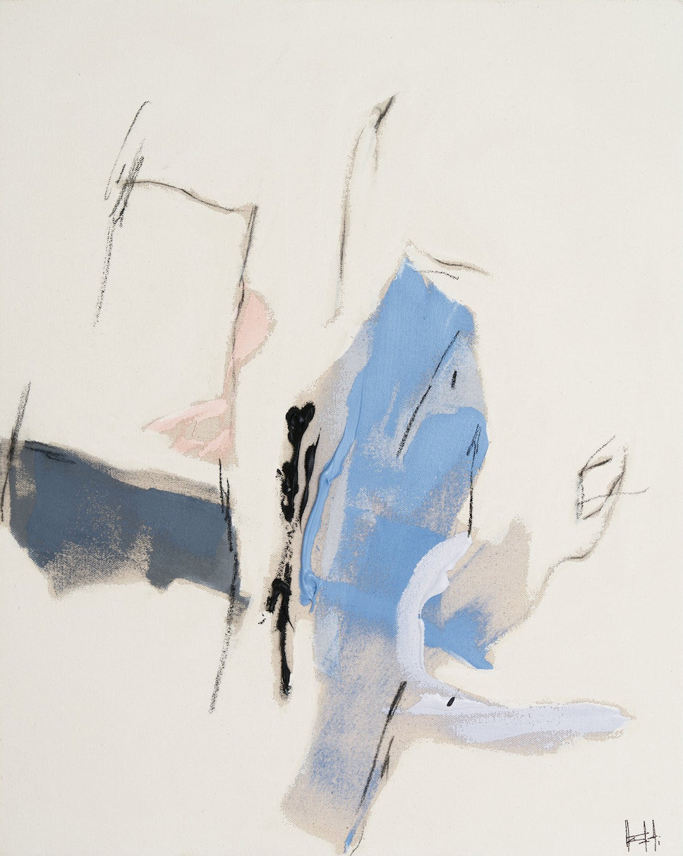 Painting by Holly Addi titled "Lumière De Été Study III" - 2.