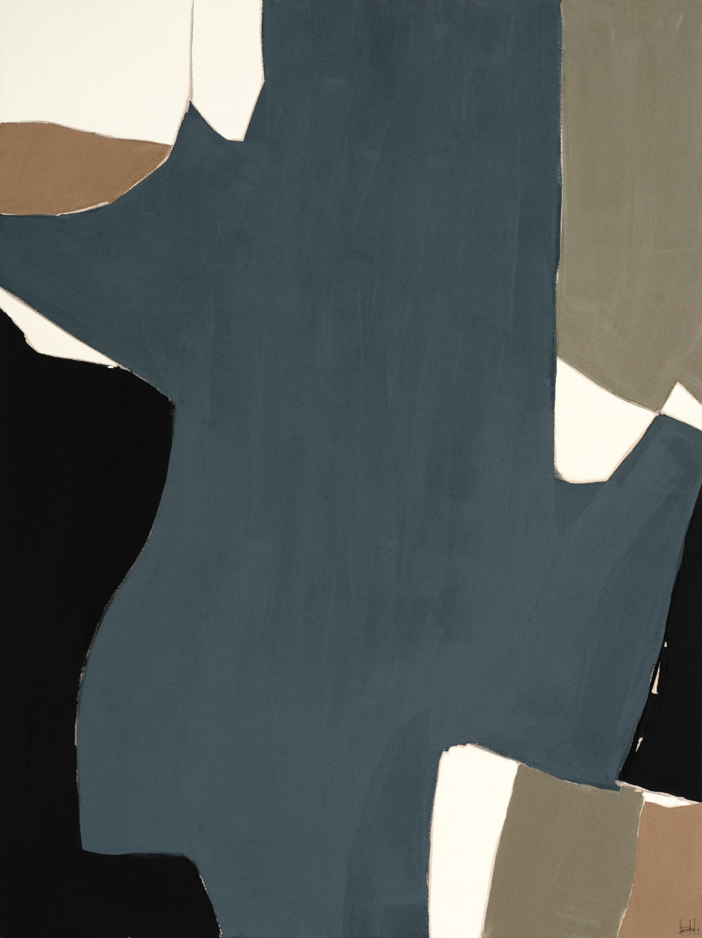 Painting by Holly Addi titled "Martine Study 2" - 2.