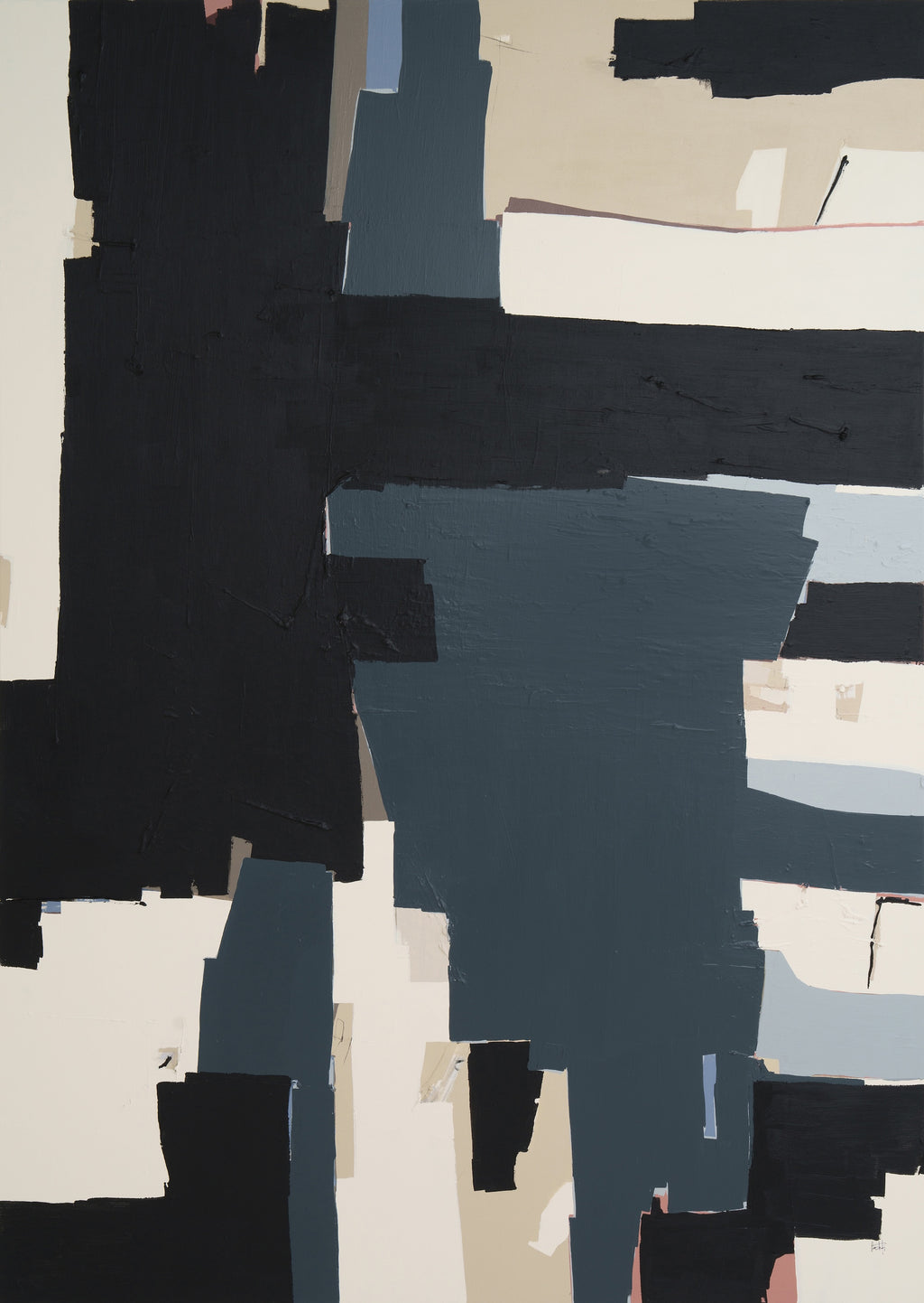 Painting by Holly Addi titled "Mika" - 2.