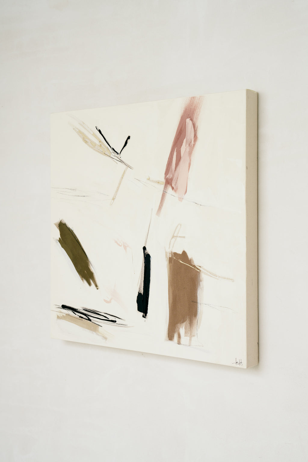 Painting by Holly Addi titled "Sérendipité" - 5.