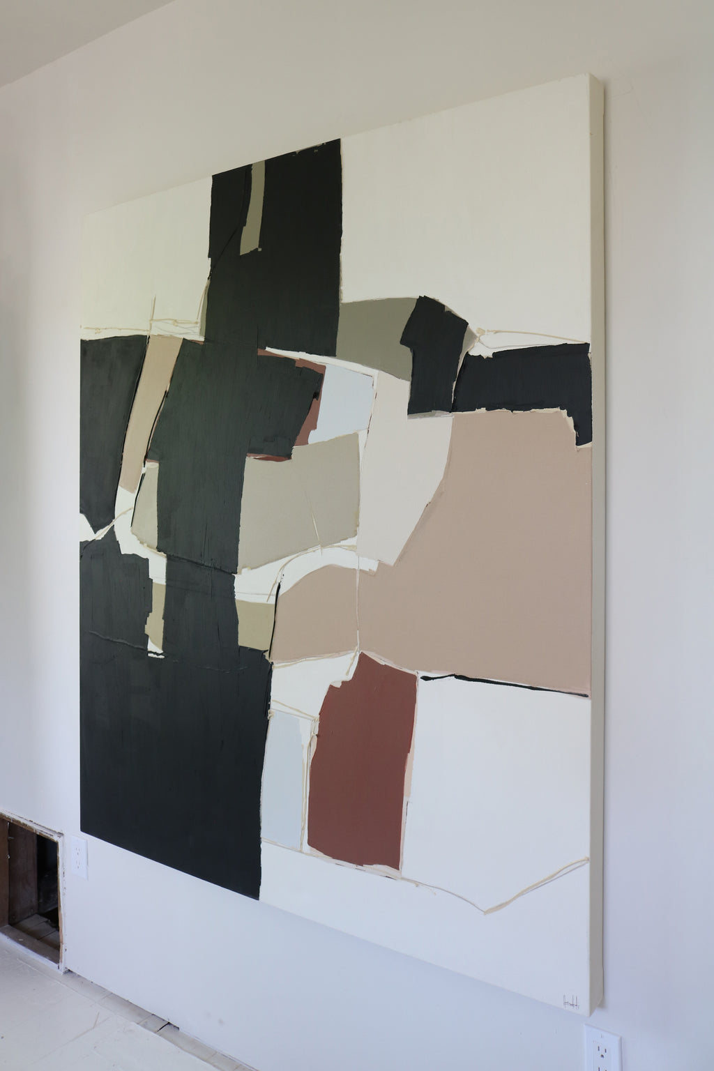 Painting by Holly Addi titled "Sienna" - 3.